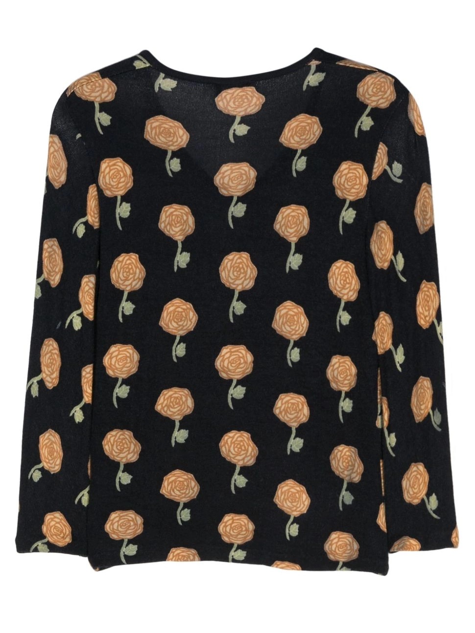 Cheap floral-print 2000s Versace Women jumper 0414